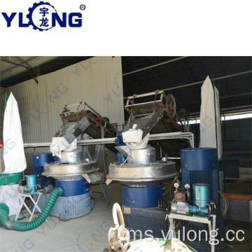 YULONG XGJ560 biomass mango wood making machine
